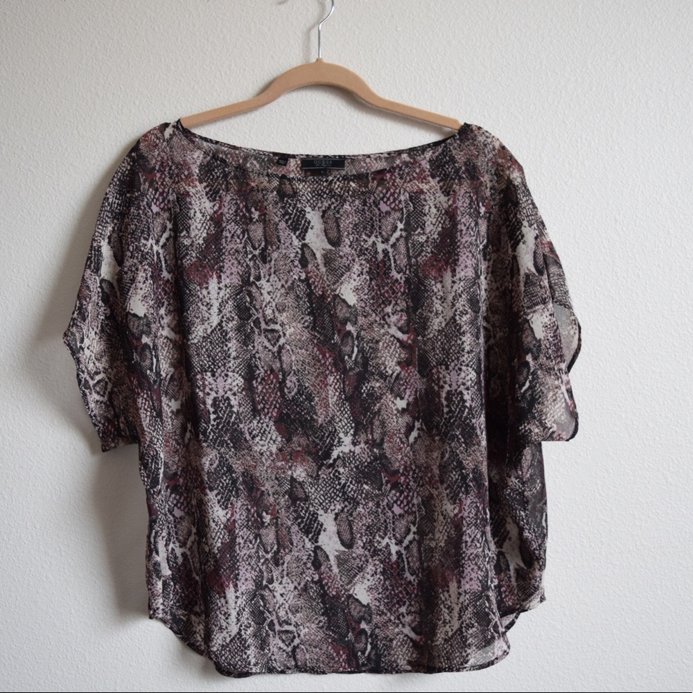sheer blouse